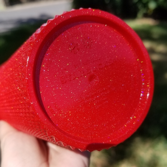 🆕️Starbucks, Custom, Red Holo Studded Tumbler - Picture 14 of 16